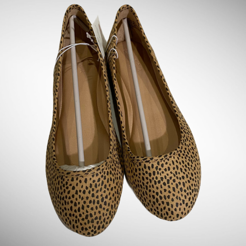Leopard Print Round Toe Ballet flat